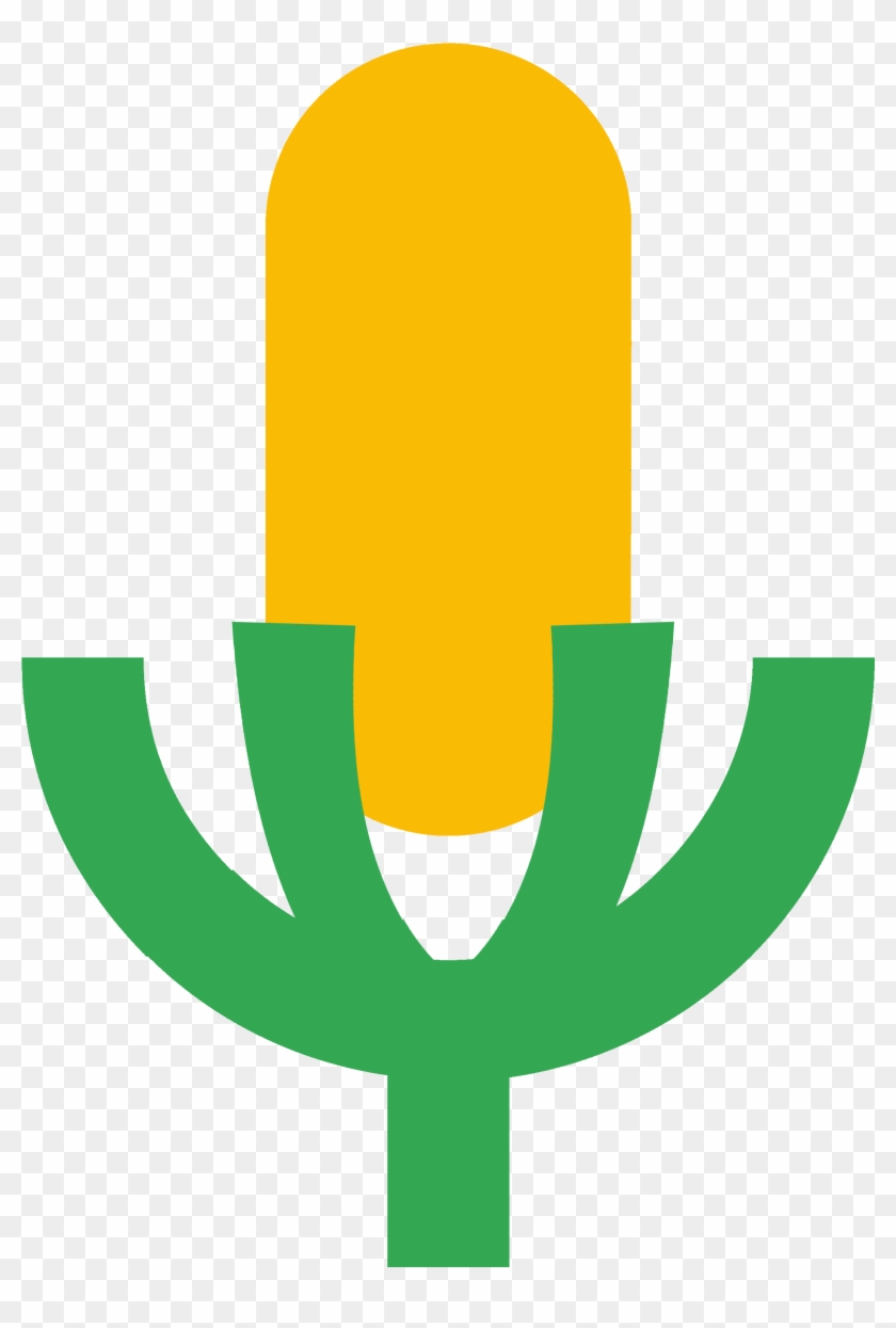 Corn Mic - Emblem Clipart
