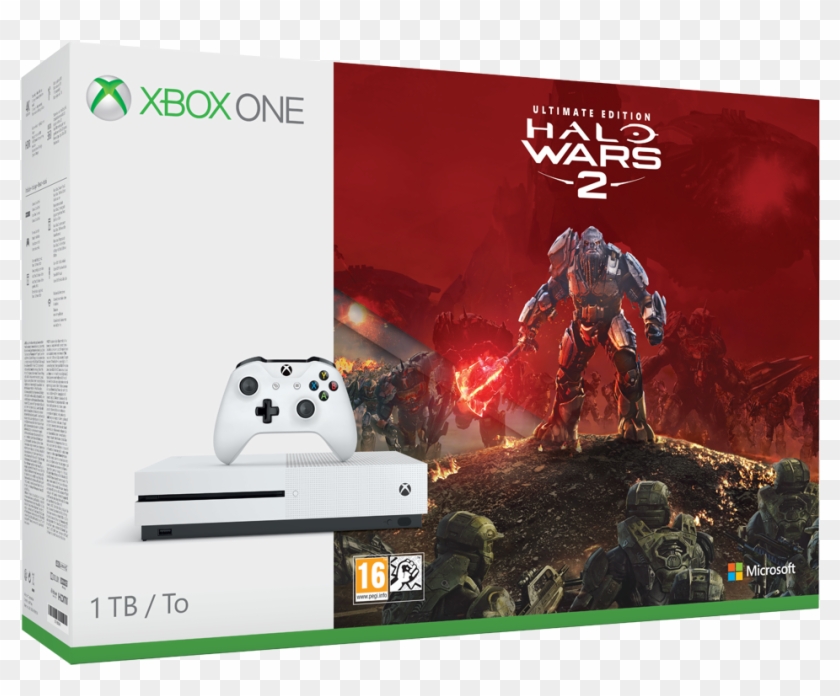 Xbox One S - Xbox One S 1tb Halo Wars 2 Bundle Clipart #2435248