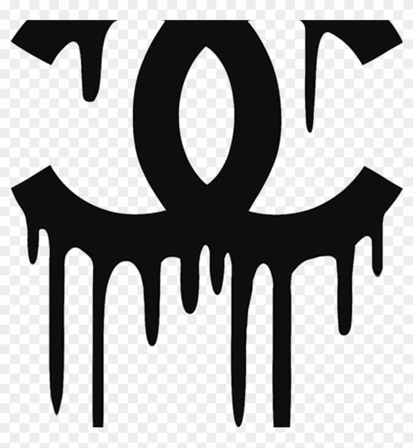 Dripping Chanel Logo Clipart