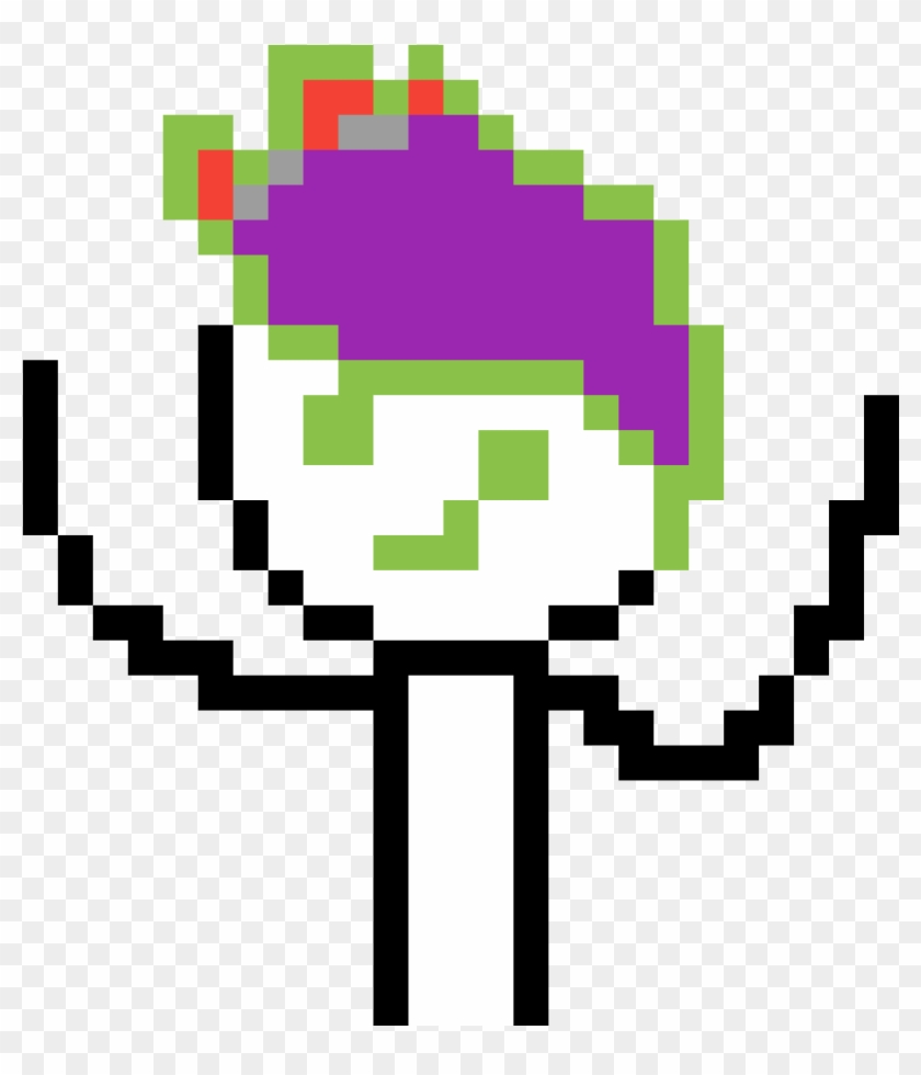 Beast Boy Guy - Pixel Art Emoji Clipart #2435646