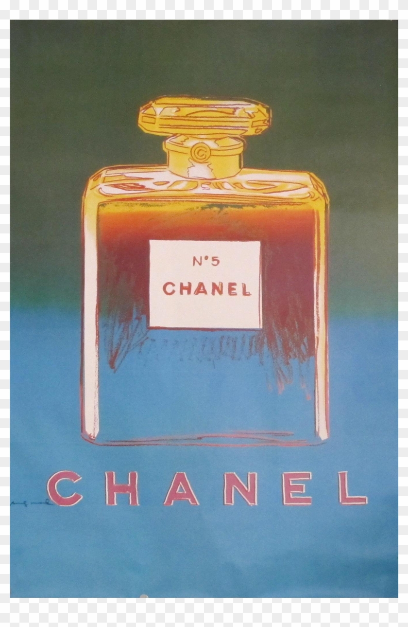 Chanel Drawing Original - Chanel No 5 Andy Warhol Clipart #2435651
