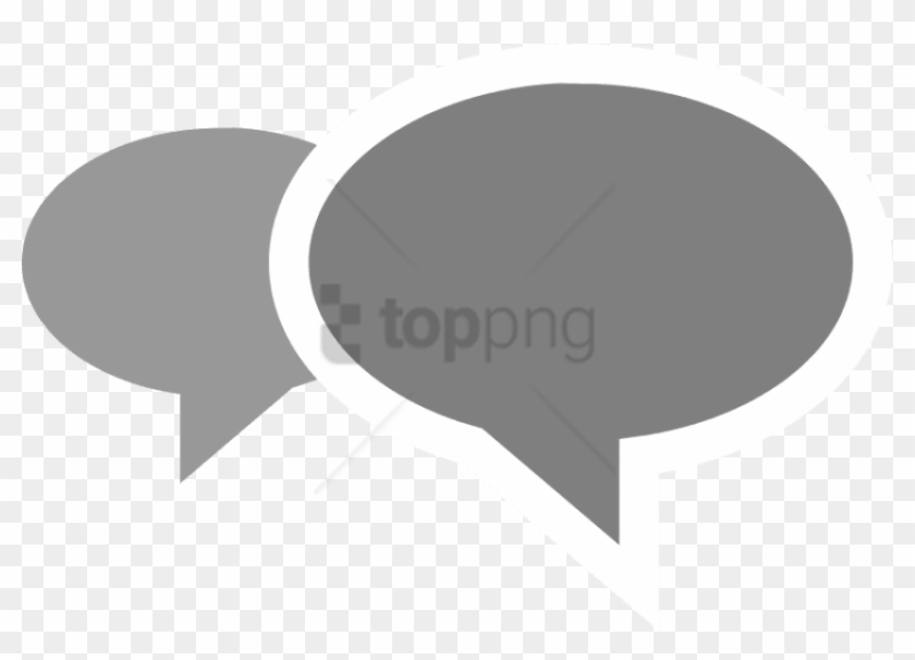 Free Png Live Chat Icon Png Png Images Transparent - Chat Icon Grey Png Clipart #2435816