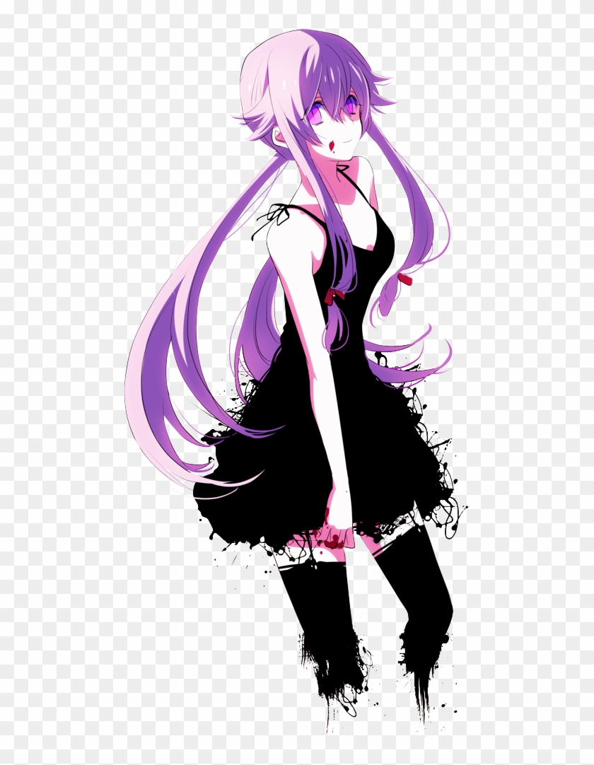 Gasai Yuno - Mirai Nikki Wallpaper Phone Clipart #2436013