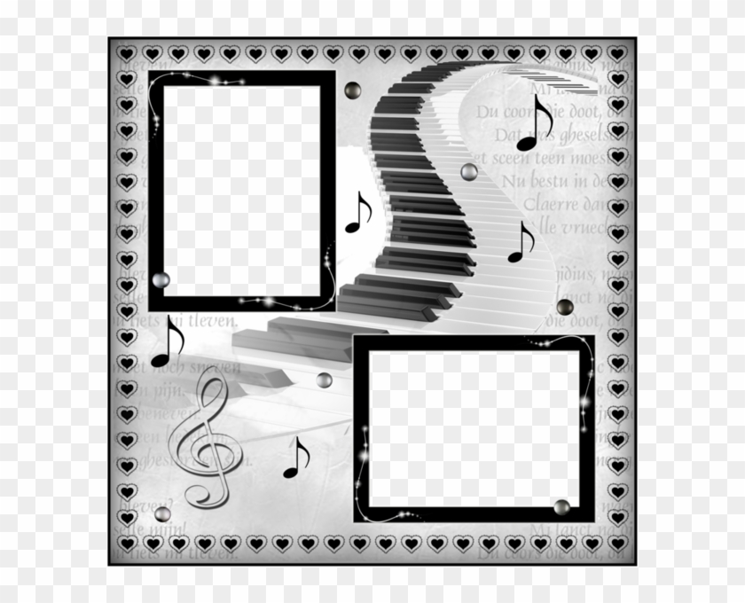 Wavy Piano Keys Clipart - Png Download #2436150