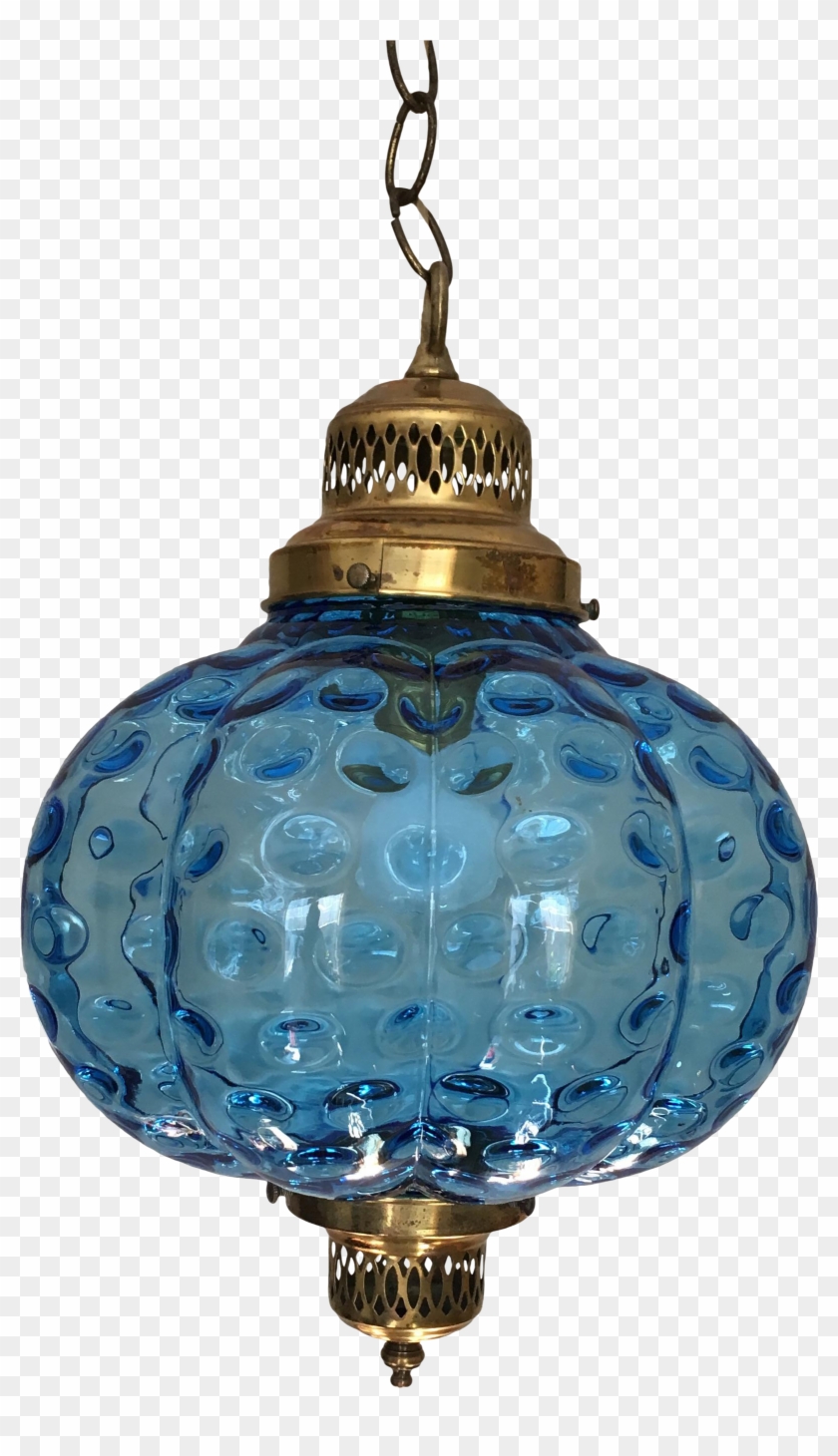 M#century Blue Swag Pendant Light - Chandelier Clipart #2436532