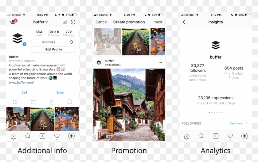 Instagram Business Profile - Best Instagram Profile Intro Clipart