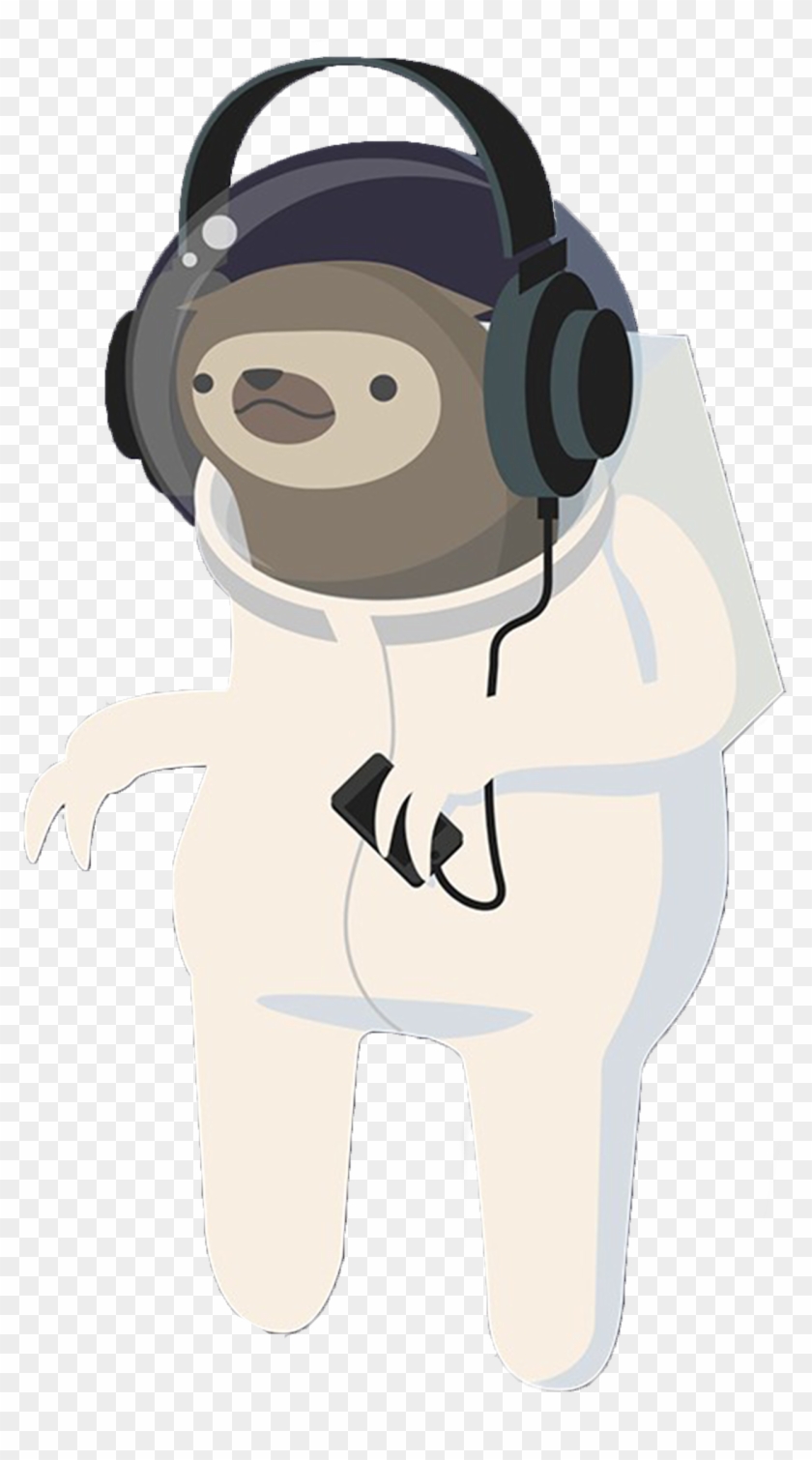 About Us - Sloth Drawing In Space Clipart #2436643