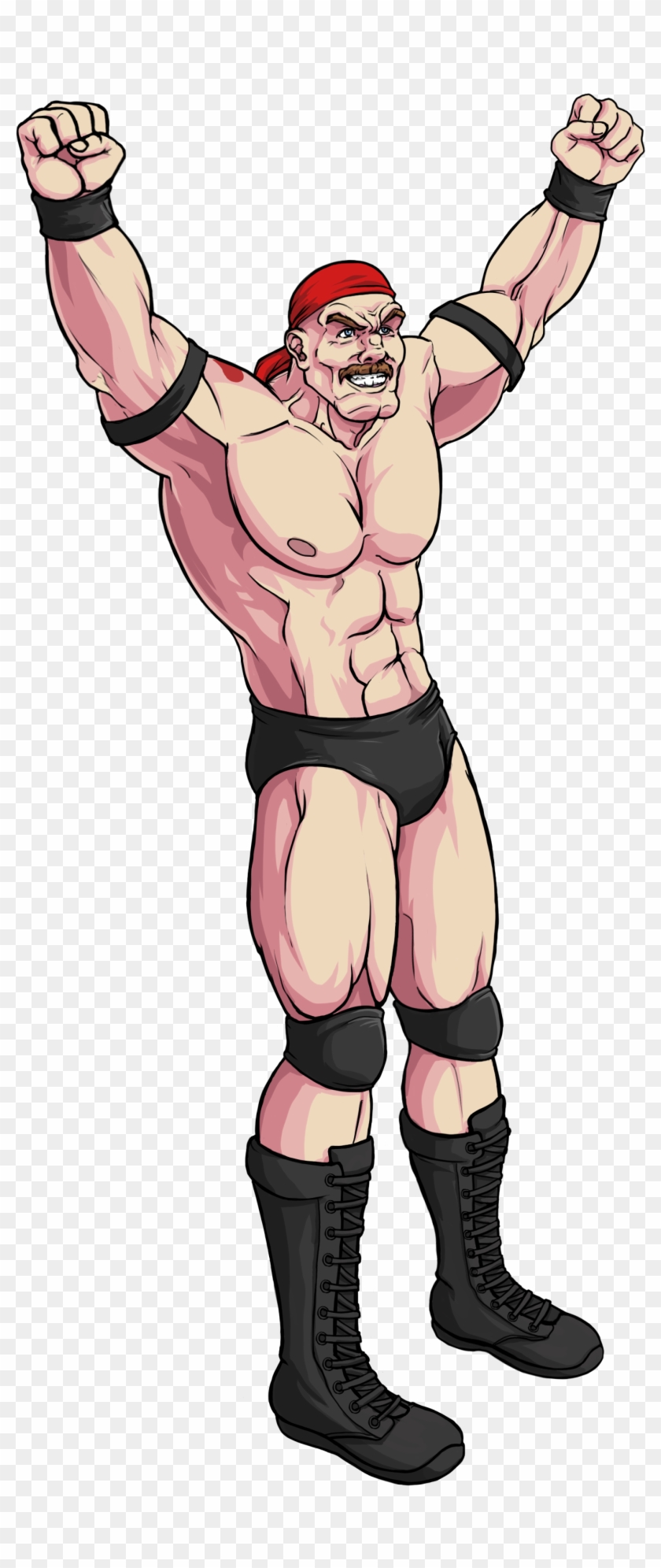 Vector Freeuse Library Rumble Crisis Peter Schultz - Wrestler Clipart