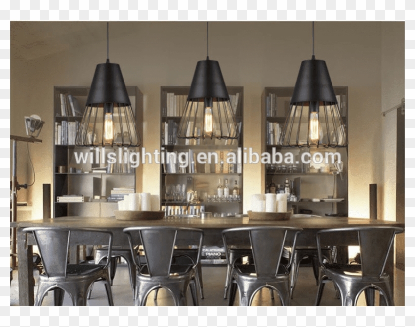 Modern Iron Half Round Hanging Led Pendant Lights For - Sconce Clipart