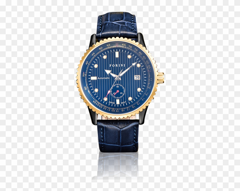 Rousseau Gold Blue On Blue - 36mm Quartz Clipart #2437478