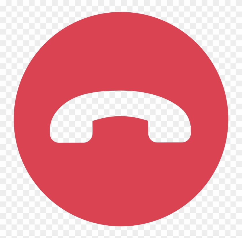 File - Antu Call-stop - Svg - Circle Clipart