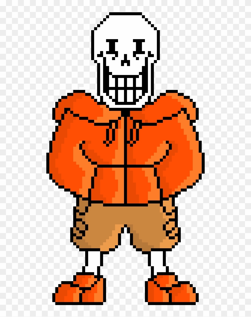 Underswap Papyrus - Underswap Papyrus Pixel Art Maker Clipart