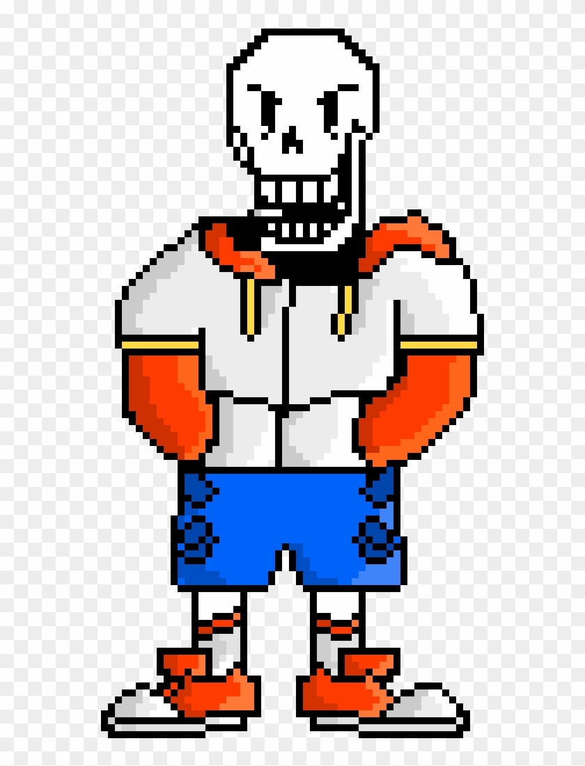 Ts Swap Papyrus By Portal Master - Underswap Papyrus Pixel Art Clipart