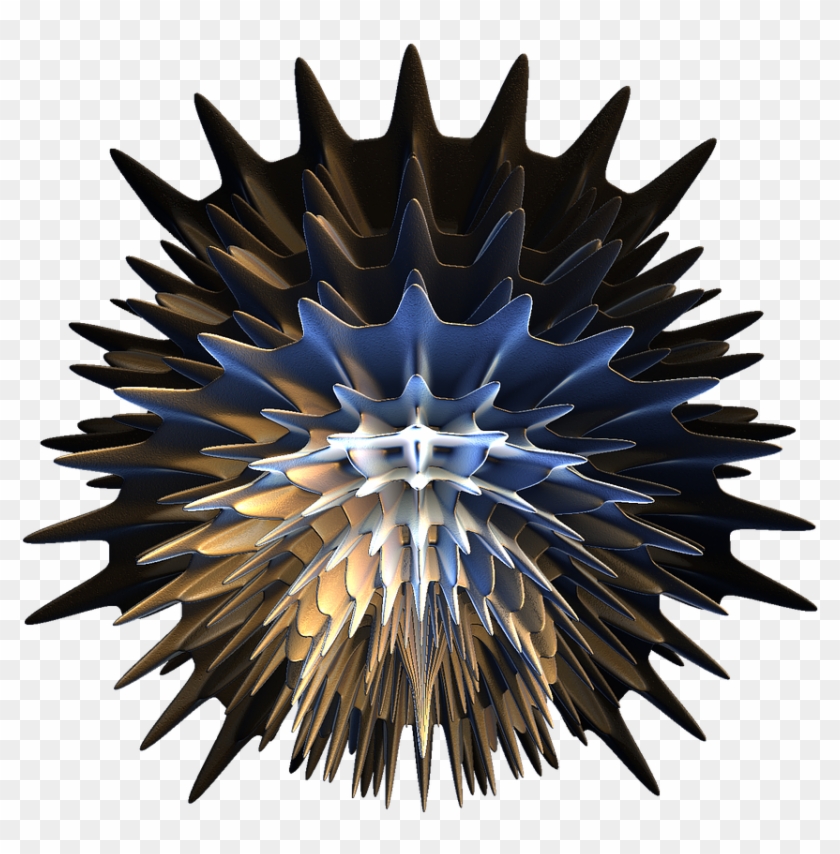 Fractal Fantasy Mystical Surreal Png Image - Circle Clipart #2438253