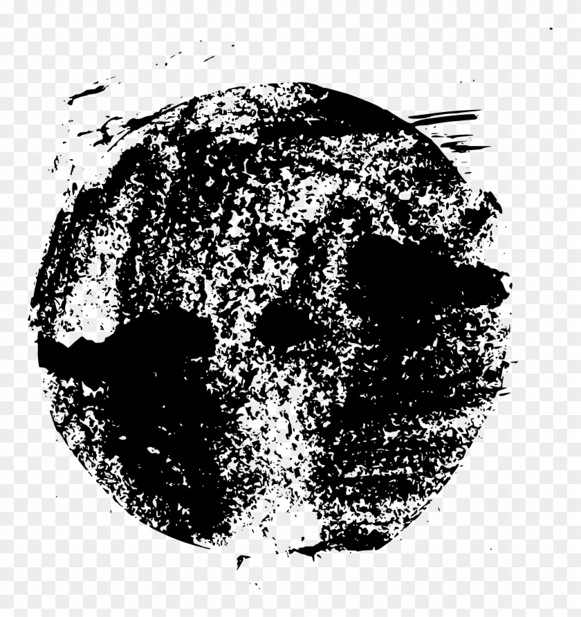 Free Download - Ombre Circle Grunge Transparent Clipart #2438284