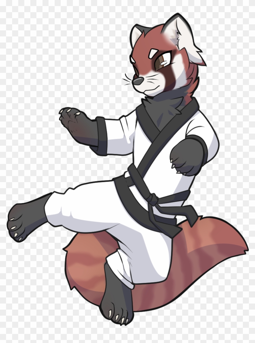Kung Fu Panda - Kung Fu Red Panda Clipart #2438321