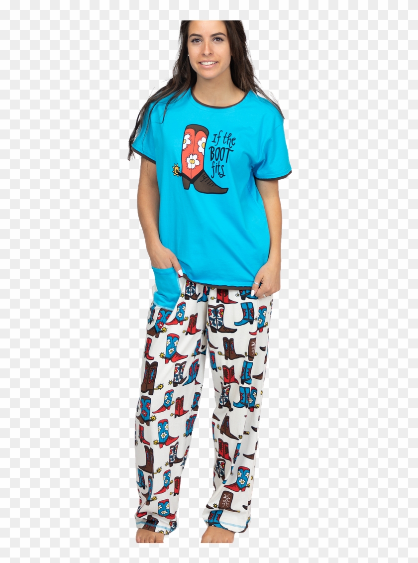 If The Boot Fits - Pajamas Clipart