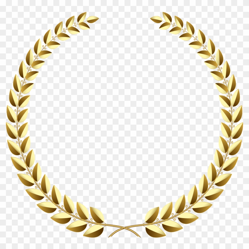 Golden Wreath Transparent Png Clip Art Image