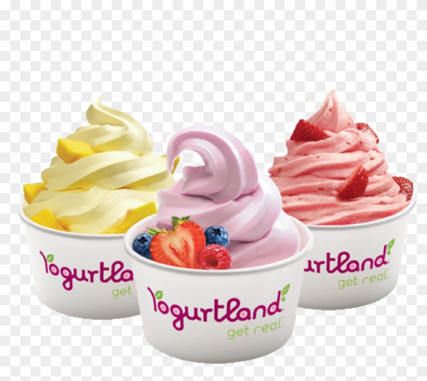 Yogurt Png Images - Ice Cream Yogurtland Clipart #2438836