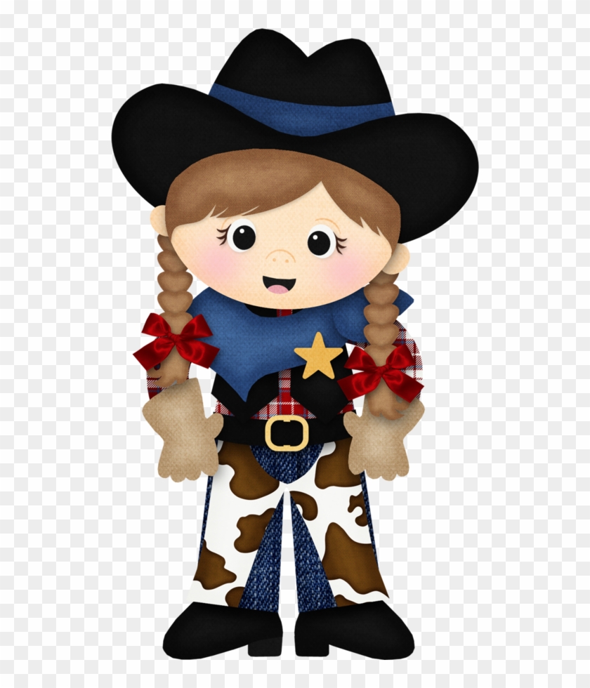 Cowboy Cowgirl Clip Art - Cowboy And Cowgirl Clipart - Png Download #2438865