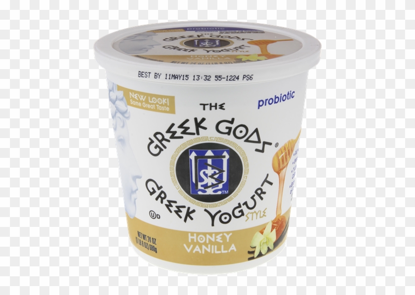 Greek Gods Honey Vanilla Greek Yogurt - Greek Gods Honey Vanilla Yogurt Clipart