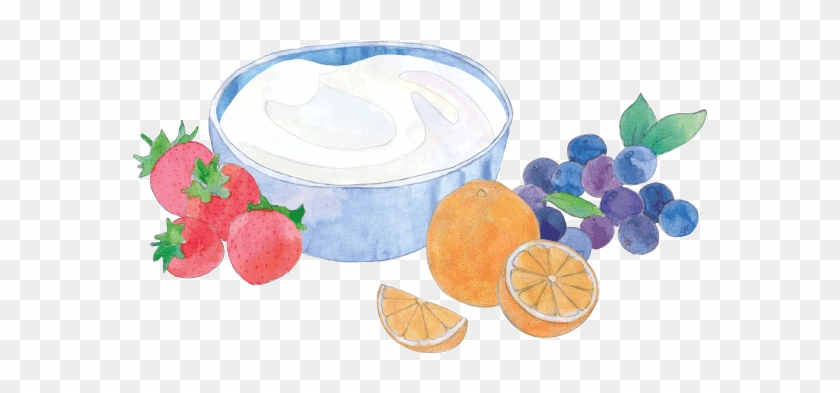 Greek Yogurts - Clementine Clipart #2439243