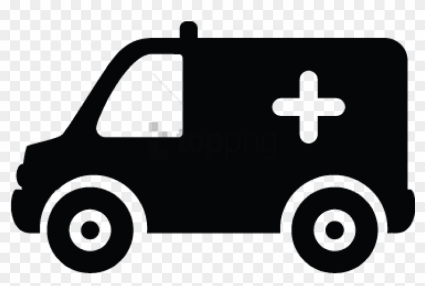 Free Png Ambulance, Emergency, Hospital Van Icon - Ambulance Vector Png Clipart