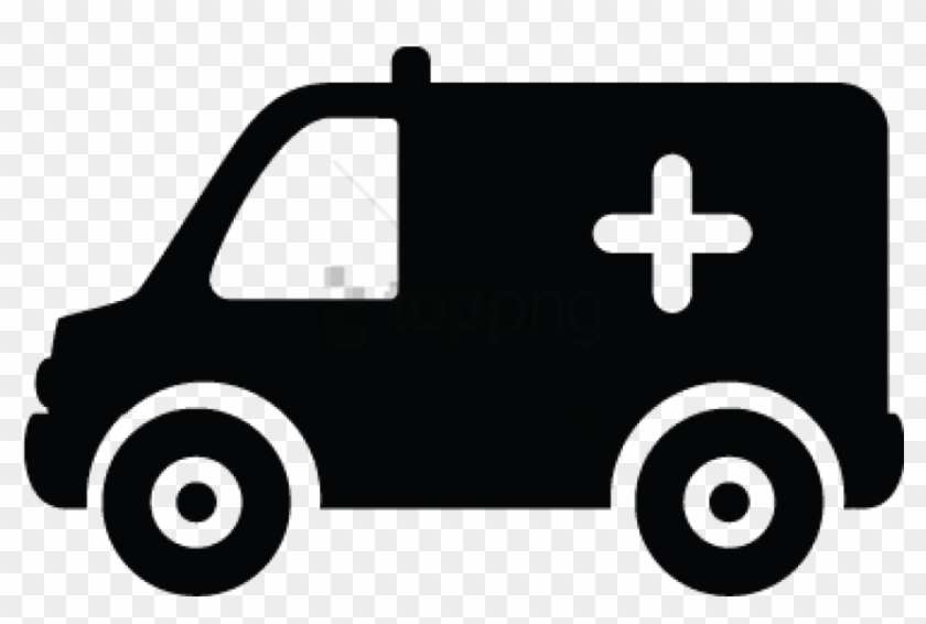 Free Png Ambulance, Emergency, Hospital Van Icon - Ambulance Vector Png Clipart #2439568