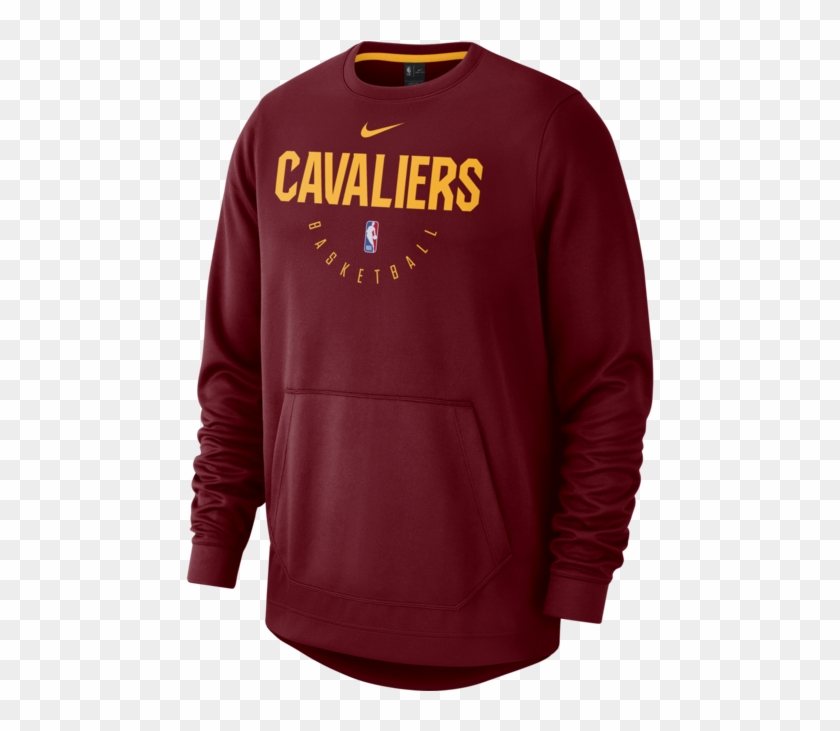 Nike Cleveland Cavaliers Spotlight Crewneck - Long-sleeved T-shirt Clipart #2440363