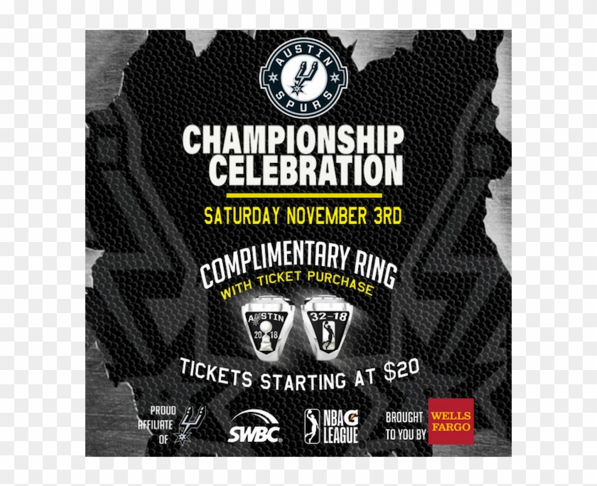 Balcones Youth Sports San Antonio Spurs Ticket Opportunity - Flyer Clipart