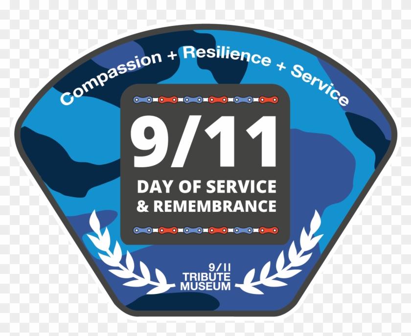 Day Of Service & Remembrance Logo - Graphic Design Clipart #2440902