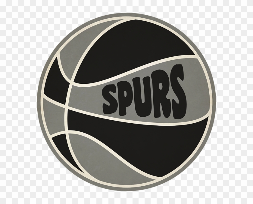 San Antonio Spurs Retro - Circle Clipart