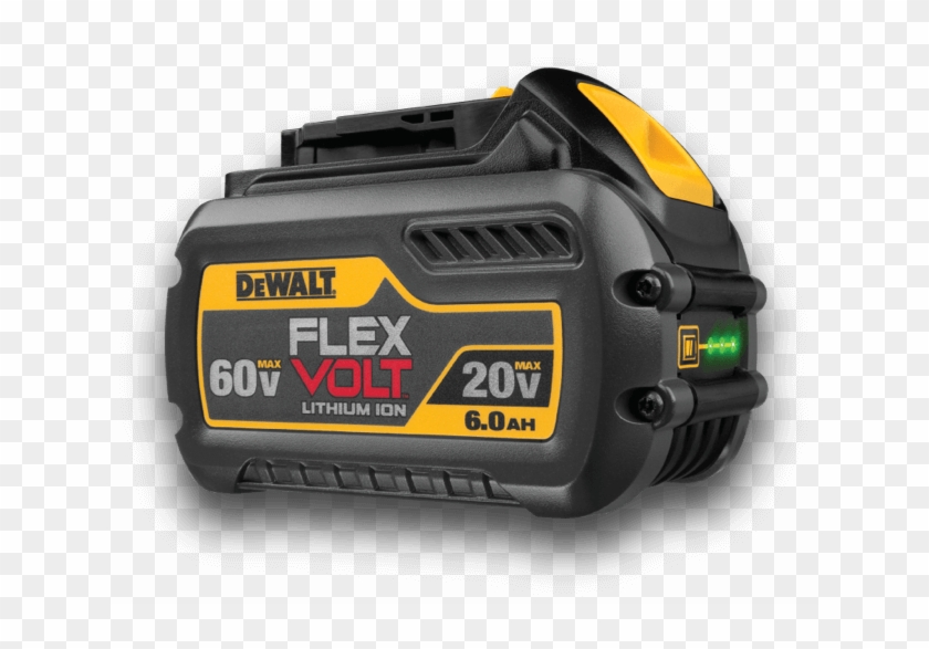Battery Right - Flexvolt Dewalt Clipart #2441281
