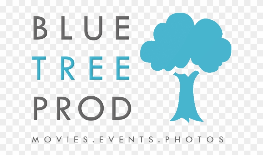 Logo Blue Tree Prod - Tree Clipart