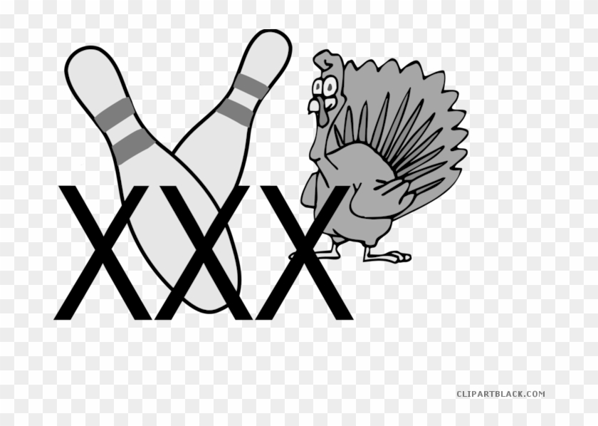 Wild Turkey Clip Art Black And White - Turkey Strike - Png Download