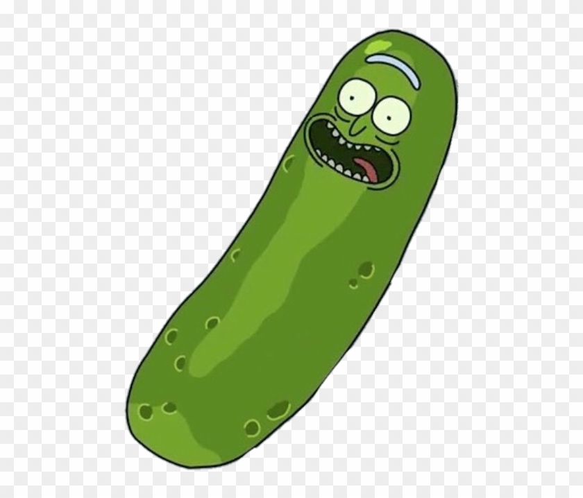 Pickle Rick Face Transparent - Pickle Rick Clipart