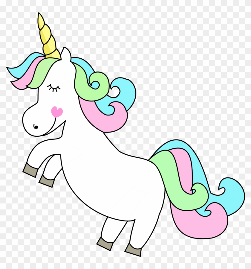 Idea Clipart Tumblr Unicorn Idea Tumblr Unicorn Transparent - Unicornios Fofos - Png Download #2442313