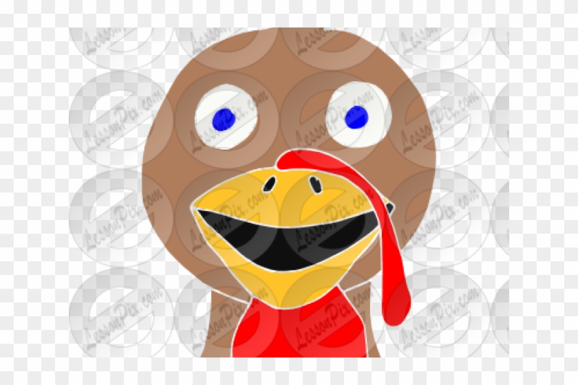 Turkey Clipart Nose - Cartoon - Png Download #2442369