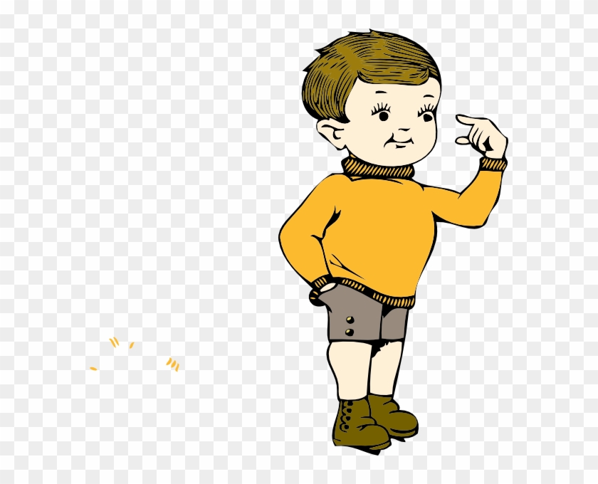 Flash Card Of Boy Clipart #2442423