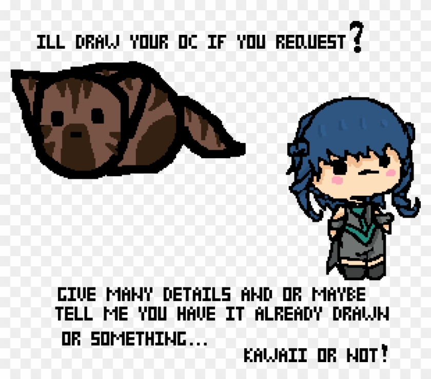I Will Draw Your Oc - Cartoon Clipart #2443077