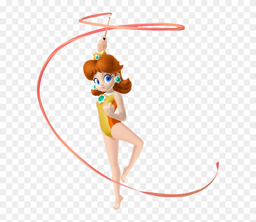 Princess Daisy Olympic Games Clipart #2443199