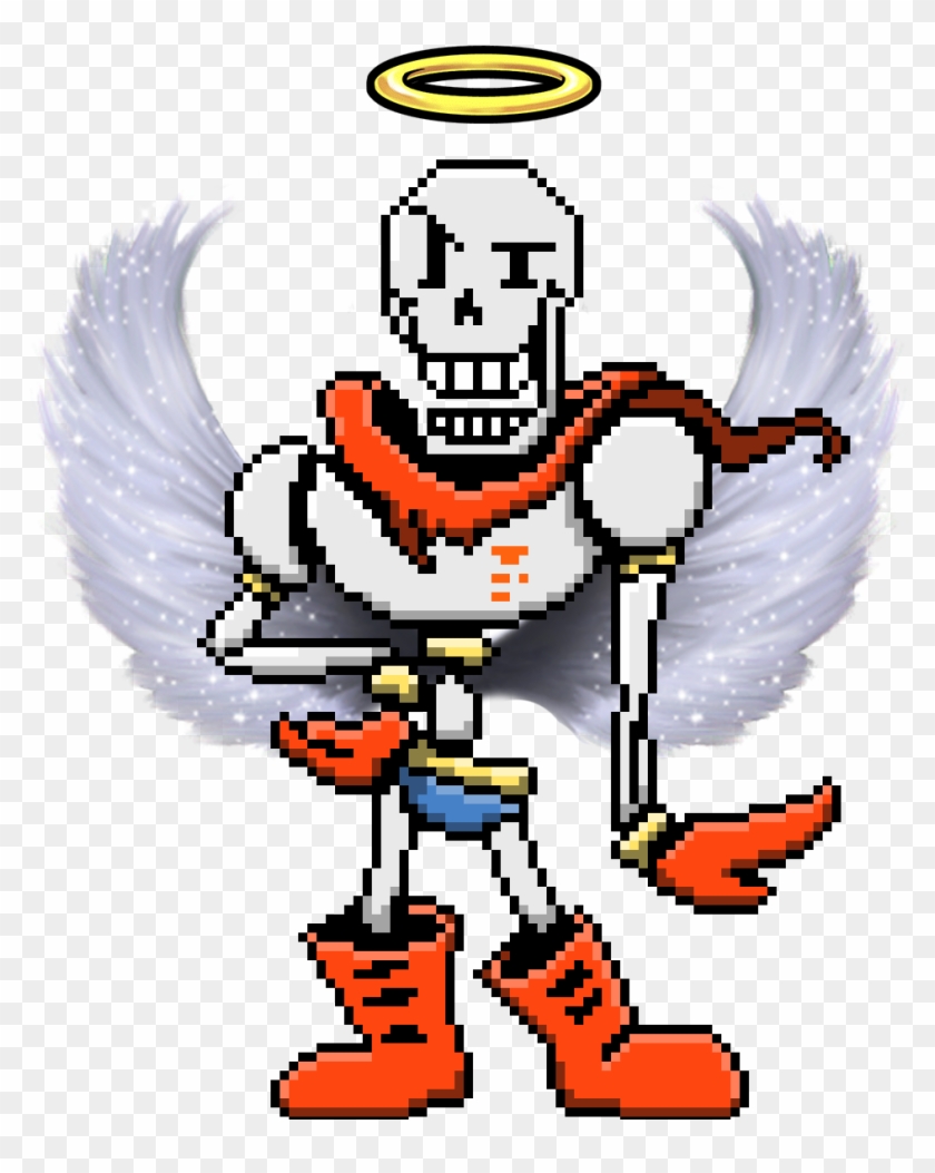 Holy Papyrus - Undertale Papyrus Colored Sprite Clipart #2443431
