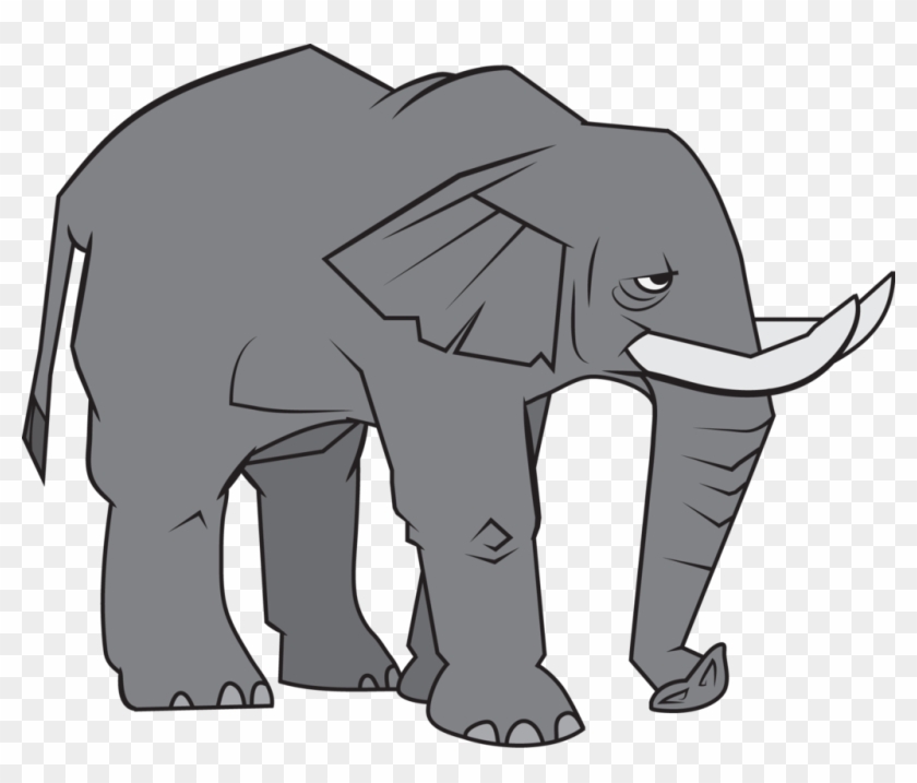Cartoon Elephant Vector Png - Total Drama Animals Png Clipart