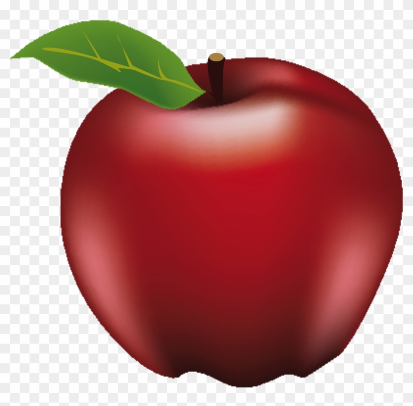 Red Apple Clipart #2444228
