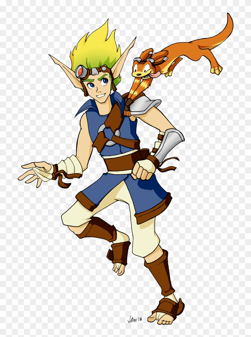 Download Jak Vetro Fanart Transparent Background - Jak Krimzon Guard Deviantart Clipart #2444471