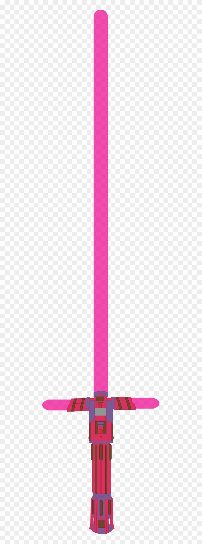 Mabel Pine's Crossguard Lightsaber - Lilac Clipart