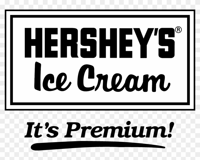 Hersheys Ice Cream Vector - Calligraphy Clipart