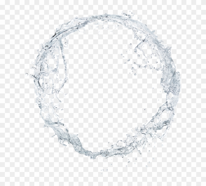 Water Transparent Circle - Water Circle Transparent Clipart #2445962