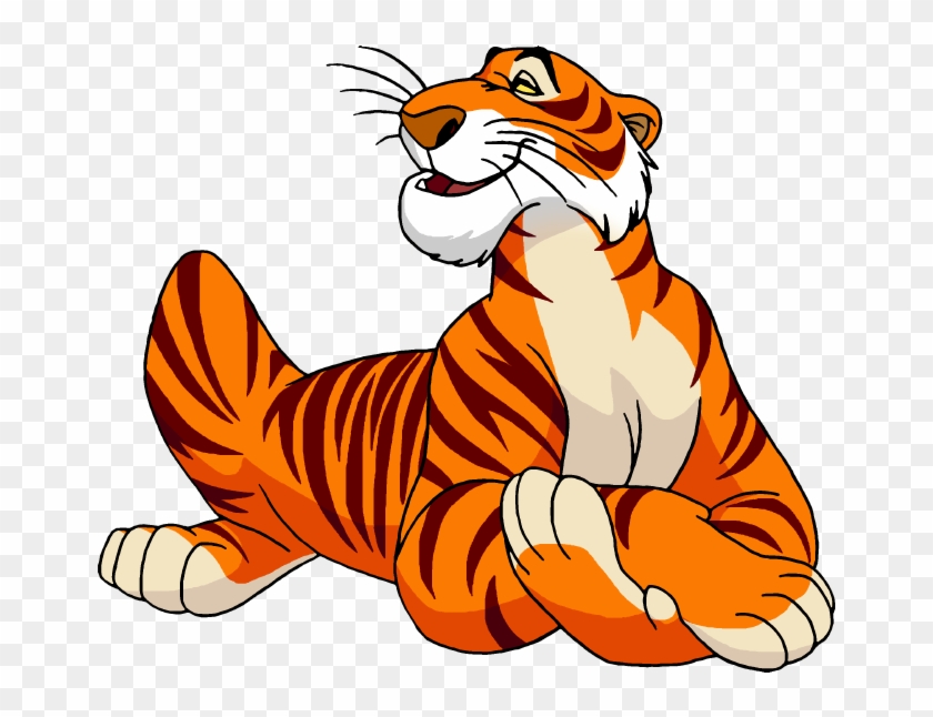 Shere Khan The Jungle Book Bagheera Tiger Cartoon - Jungle Book Shere Khan Cartoon Clipart