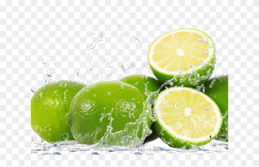 Fruit Water Splash Png Transparent Images - Lime Clipart